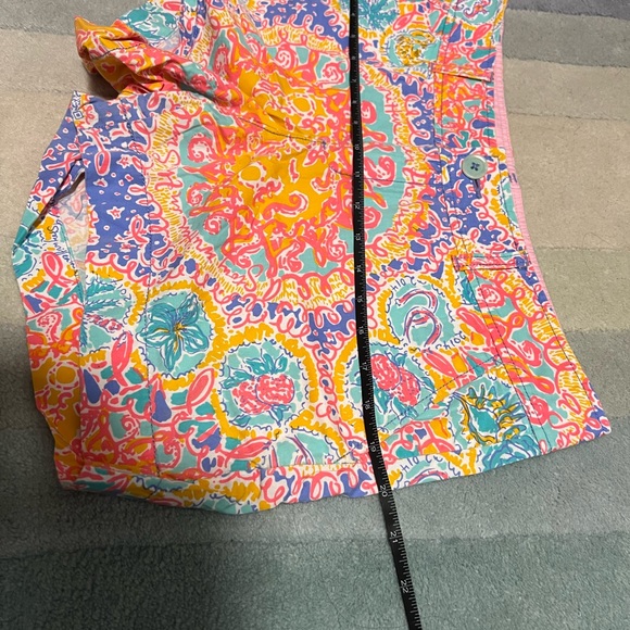 Lilly Pulitzer Written in the Sun Callahan Shorts Holy Grail HTF Size 10 - Picture 4 of 9